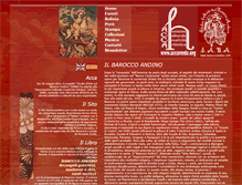 Tablet Screenshot of baroccoandino.com